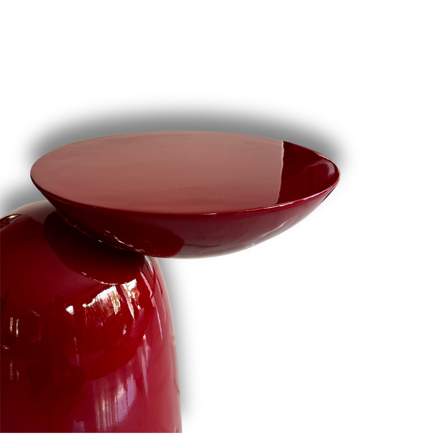 Table d’appoint Scarlet rouge