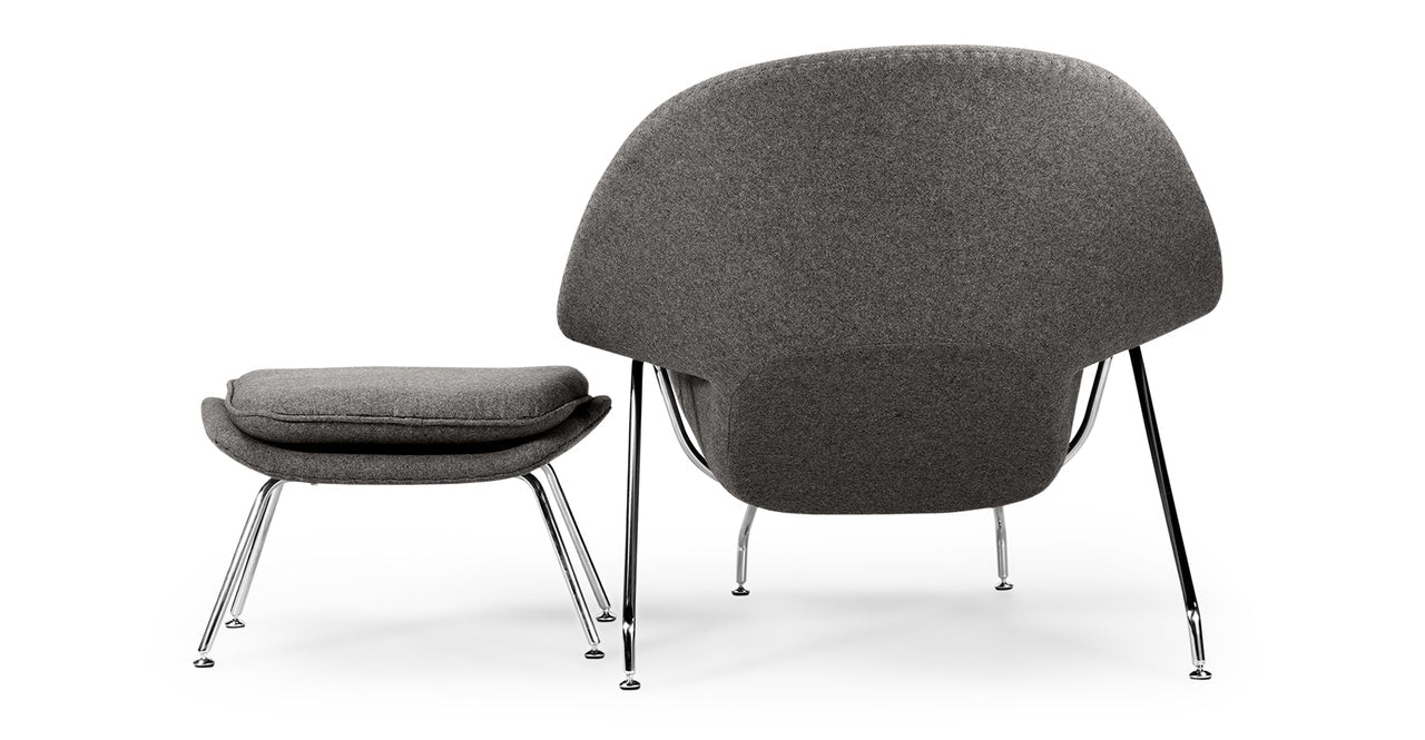 Fauteuil Womb relax Gris foncé