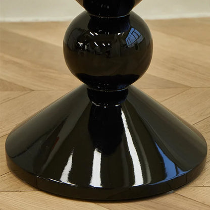 Table d’appoint noire glossy GAYA