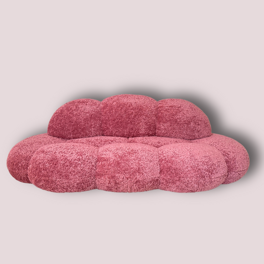 Canapé nuage rose