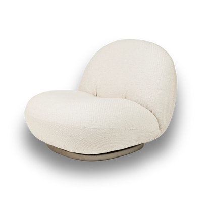 Fauteuil lounge bouclette