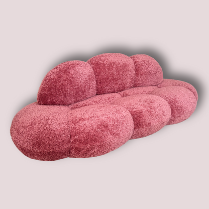 Canapé nuage rose