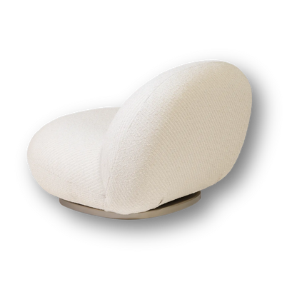 Fauteuil lounge bouclette