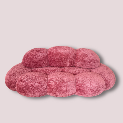 Canapé nuage rose