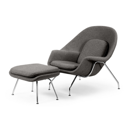 Fauteuil Womb relax Gris foncé