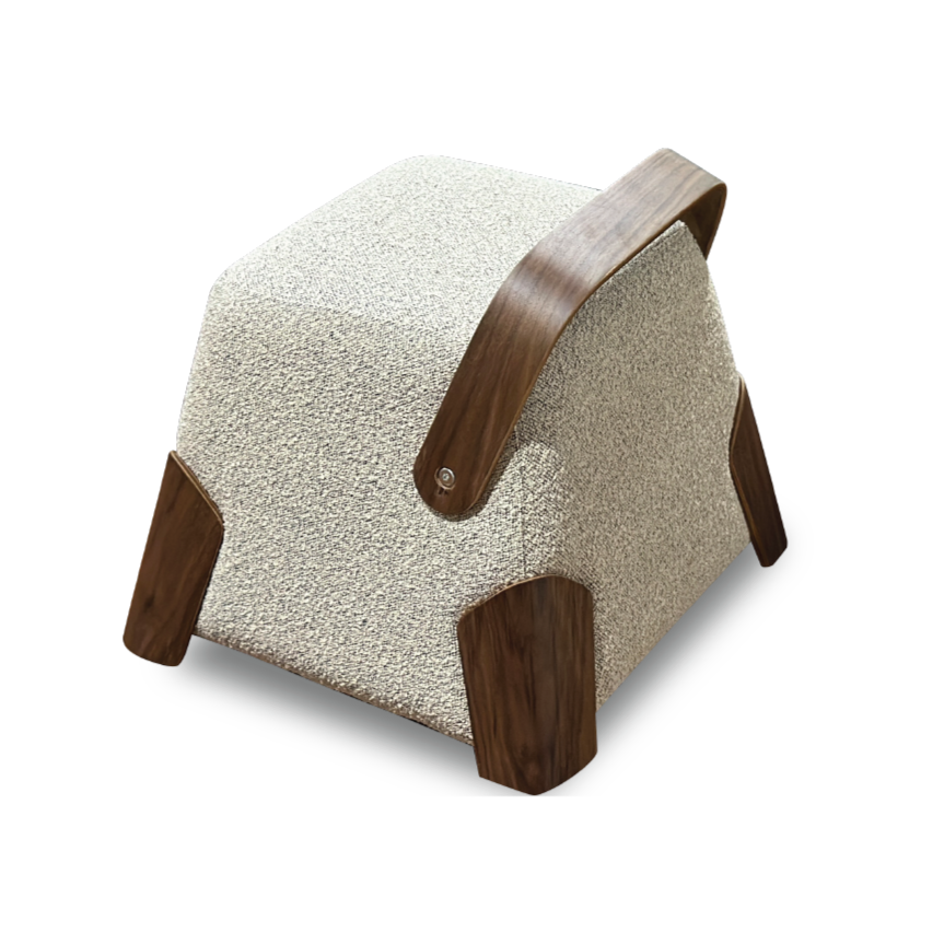 Tabouret design OZEL beige