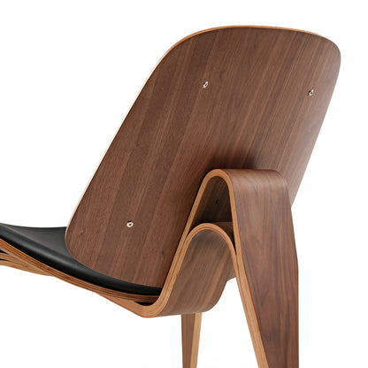 La chaise Shell JL Mollers noir