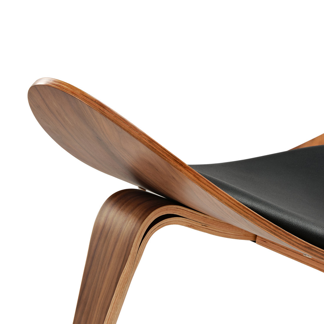 La chaise Shell JL Mollers noir