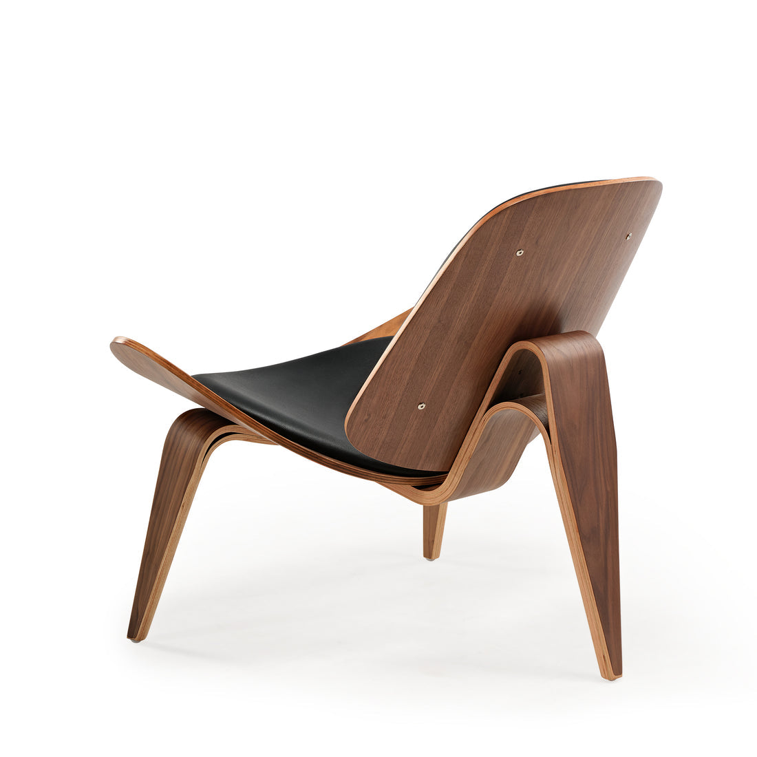 La chaise Shell JL Mollers noir