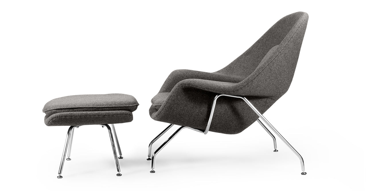 Fauteuil Womb relax Gris foncé