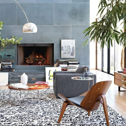 La chaise Shell JL Mollers noir