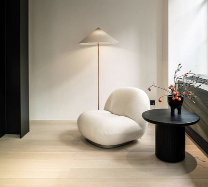 Fauteuil lounge bouclette