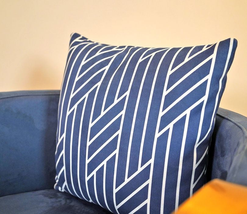 Fauteuil Monaco en velours