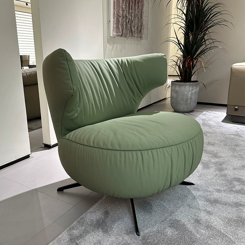 Fauteuil wingback verde