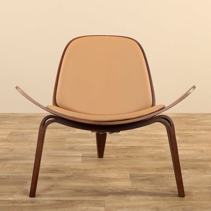 La chaise Shell JL Mollers Camel
