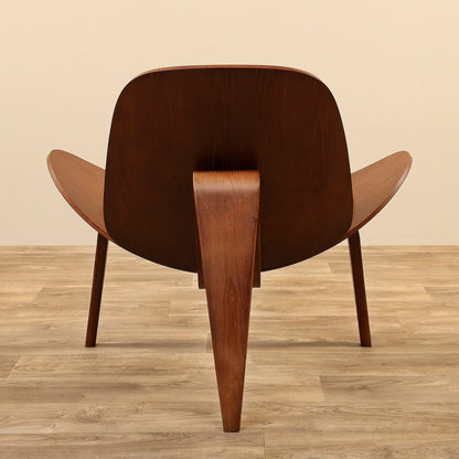 La chaise Shell JL Mollers Camel