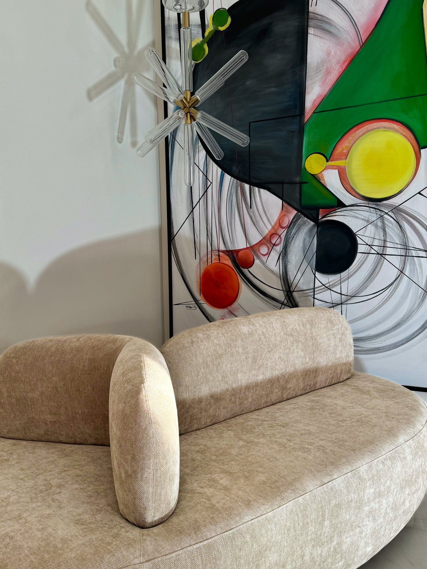 Le canapé de l'île