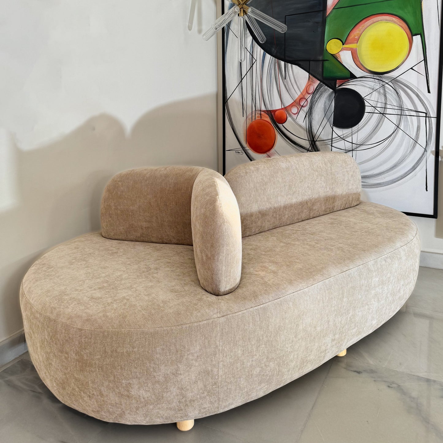 Le canapé de l'île